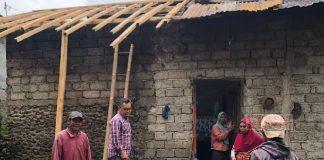 Warga Desa Pulosari Rumahnya Dilalap Si Jago Merah, Tiyo Beri Bantuan Rehab Rumah