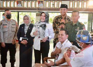 Sri Mulyani Gencarkan Vaksinasi Booster Kedua di Klaten