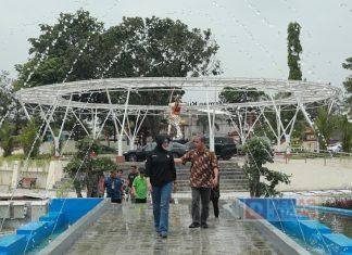 Sri Mulyani Tinjau Progres Pembangunan Taman Kuliner