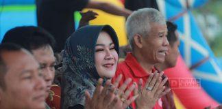 Sri Mulyani Launching Event CFD di Simpang Lima Pedan