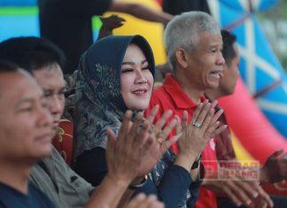 Sri Mulyani Launching Event CFD di Simpang Lima Pedan