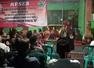 Endrianingsih Gelar Reses Bersama Masyarakat Grogolan