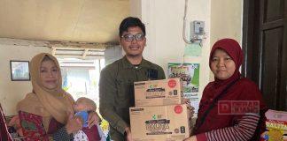 Ganang Salurkan Bantuan Makanan Pendamping di Tiga Titik