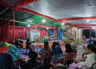 Sinergi Rober dan Sri Harjono Bangun Gedung Pertemuan Warga