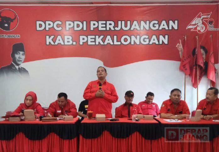 DPC PDI Perjuangan Pekalongan Terus Bergerak Jemput Kemenangan Spektakuler