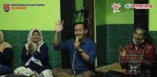 Kadar Lusman Hadiri Acara Jumpa Warga di Mangunharjo