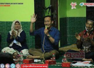 Kadar Lusman Hadiri Acara Jumpa Warga di Mangunharjo