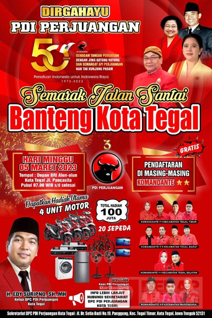 Yuk Ikuti! Semarak Jalan Santai Bareng KomandanTe Kota Tegal (2)