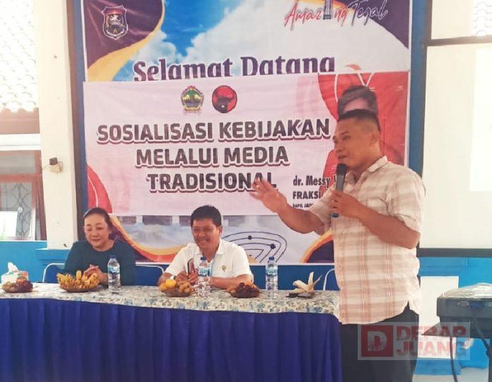 dr Messy Apresiasi BKN PDI Perjuangan Kota Tegal Rawat Budaya