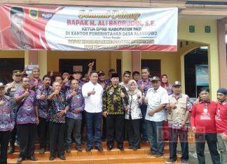 Ali Badrudin Ajak Perangkat Desa Ciptakan Kondusivitas Jelang Pemilu 2024
