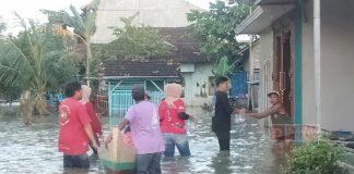 Bersama PAC Pati Kota, Danu Ikhsan Salurkan Bantuan Warga Terdampak Banjir