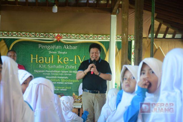 Bung Dance Hadiri Rangkaian Acara Peringatan Haul KH Saifudin Zuhri ke-4