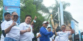 Bung Dance Lepas Peserta Jalan Sehat HUT BUMN ke-25