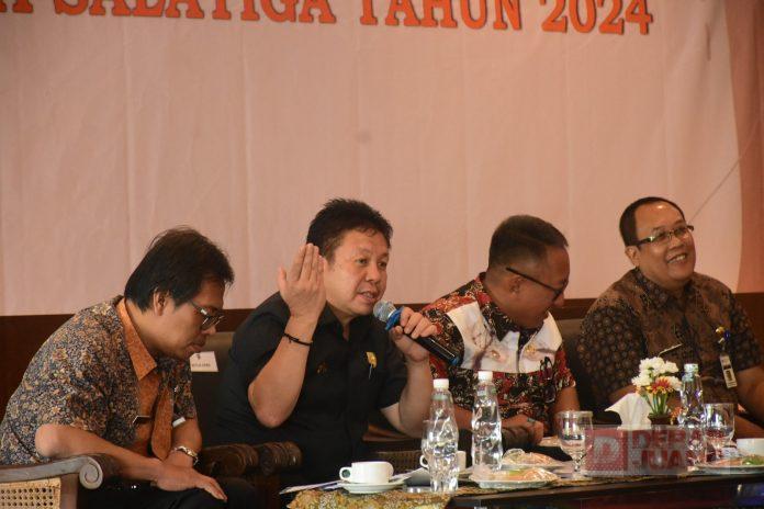 Bung Dance Sampaikan Pokok-pokok Pikiran DPRD di Musrenbang RKPD Kota Salatiga Tahun 2024