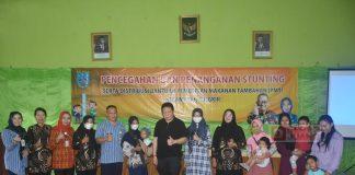 Bung Dance Serahkan Bantuan PMT Dalam Upaya Pencegahan Stunting di Kecamatan Tingkir