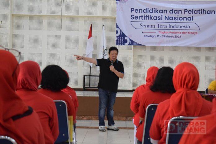 Bung Dance Tinjau Sertifikasi Nasional Senam Tera(2)