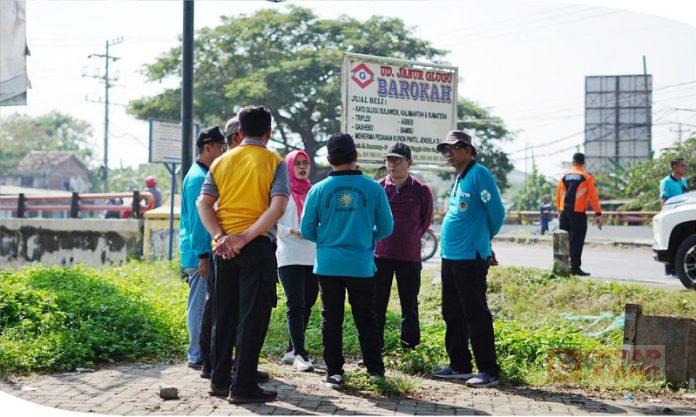 Bupati Demak Monitoring Pelaksanaan Kerja Bakti di Sepanjang Sungai Pantura