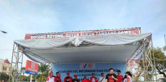 Cara Tuti N Roosdiono Ajak Warga Hidup Sehat