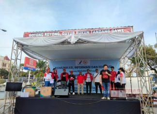 Cara Tuti N Roosdiono Ajak Warga Hidup Sehat
