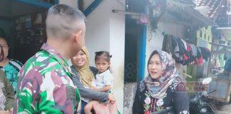 Cegah Stunting, Junaenah Bersama Babinsa Batang Bagikan Makanan Tambahan