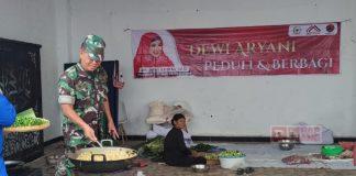 Dalam Sehari, Dewi Aryani Bagikan 6.000 Makanan di Lokasi Banjir Kota Tegal