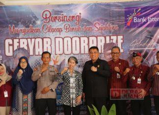 Gebyar Doorprize Wajib Pajak, Taufik Ajak Masyarakat Taat Bayar Pajak