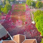 Gebyar SICITA, Ribuan Peserta Merahkan Pendapa Kabupaten Kudus