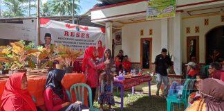 Gelar Reses, Nike Yunita Sapa Warga Gintungreja