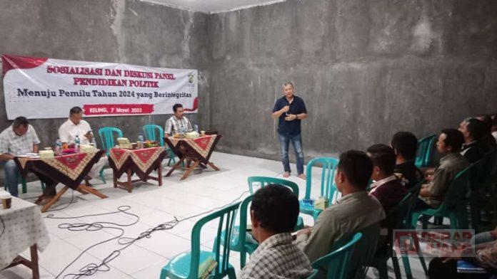 Jaga Kerukunan, Junarso Berikan Pendidikan Politik Berintegritas