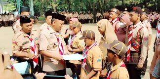 Jumadi Lantik dan Kukuhkan Pramuka Garuda
