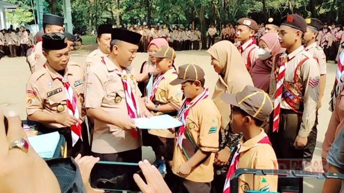 Jumadi Lantik dan Kukuhkan Pramuka Garuda