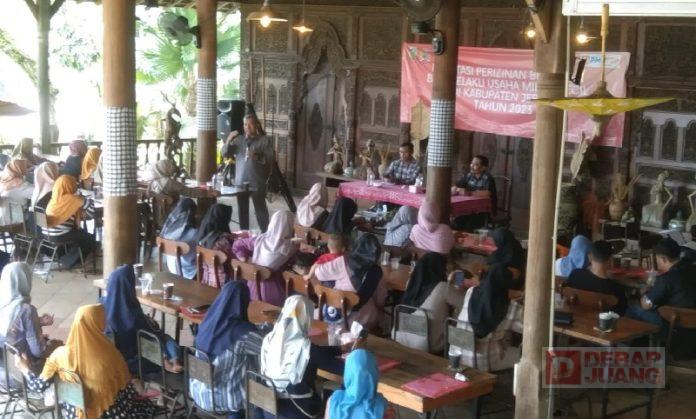 Junarso Dorong Pelaku Usaha di Kecamatan Tahunan dan Jepara Daftar NIB