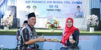 Mbak Eisti Hadiri Selamatan HUT ke-45 Perumda Air Minum Demak