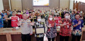 Mbak Eisti Pimpin Rakor Pemantapan Demak Sebagai Kabupaten Sehat