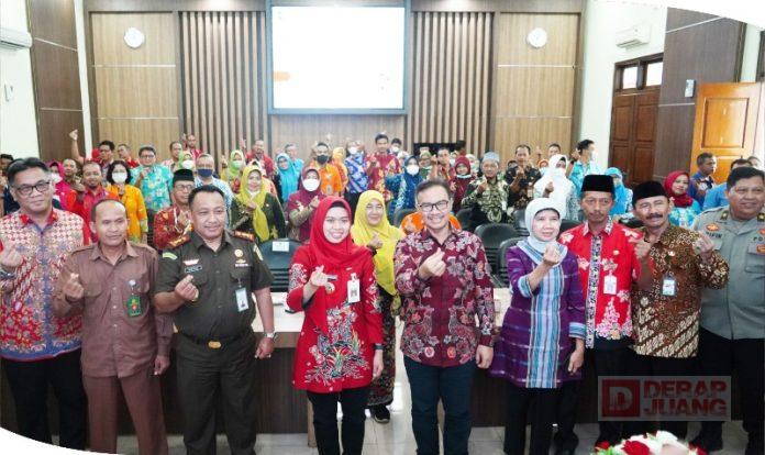 Mbak Eisti Pimpin Rakor Tim Percepatan Penurunan Stunting Bersama Kepala BKKBN RI