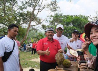 Ngesti Nugraha Apresiasi Event Pesta Durian Mania