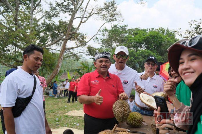 Ngesti Nugraha Apresiasi Event Pesta Durian Mania