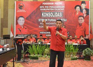 Perkuat Barisan Tempur, DPC PDI Perjuangan Cilacap Gelar Konsolidasi