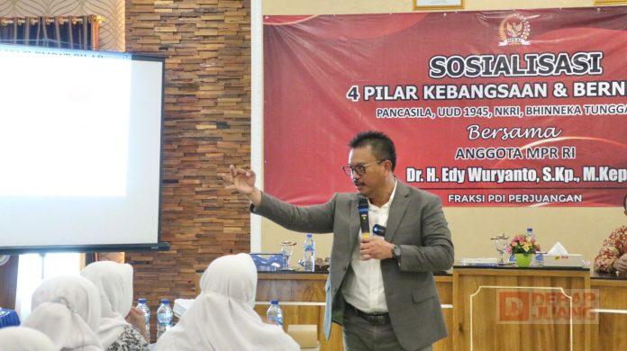 Perkuat Jiwa Nasionalisme, Edy Wuryanto Gelar Sosialisasi 4 Pilar Kebangsaan di Blora