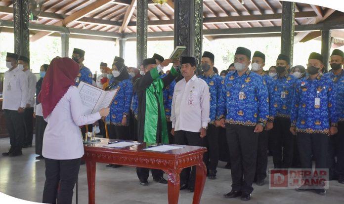 Perkuat Struktur Birokrasi, Bupati Demak Lantik Pejabat Fungsional