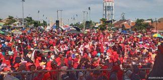 Puluhan Ribu Orang Ikut Semarakkan Jalan Santai Bareng Banteng Kota Tegal