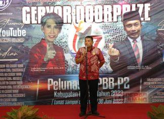 Puncak Gebyar Doorprize PPB-P2, Taufik Nurhidayat Ingin Warga Cilacap Tingkatkan Sadar Pajak