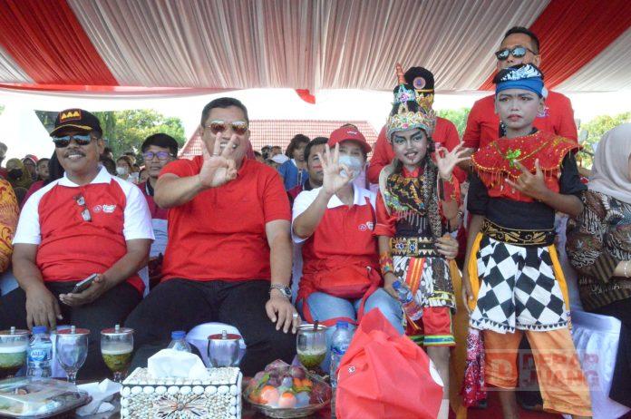 Puncak Pagelaran Kesenian HUT Cilacap, Taufik Sedot Animo Masyarakat