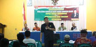 Sambangi Desa Sidaurip, Taufik Nurhidayat Disambut Hangat Warga