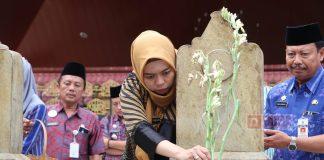 Sambut Ramadhan dan Hari Jadi Demak, Mbak Eisti Ziarah ke Makam Sultan Fatah