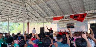 Sri Ruwiyati Gelar Konsolidasi KomandanTe Bintang Satu di Desa Kaliurip