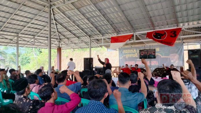 Sri Ruwiyati Gelar Konsolidasi KomandanTe Bintang Satu di Desa Kaliurip(2)