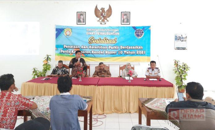 Tri Purnomo Sosialisasikan Perda Kab. Kendal Nomor 10 Tahun 2021