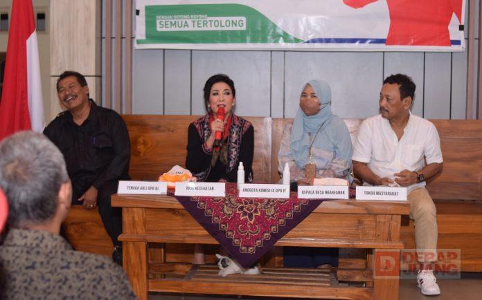 Tuti N Roosdiono Dorong Masyarakat Hidup Sehat(2)