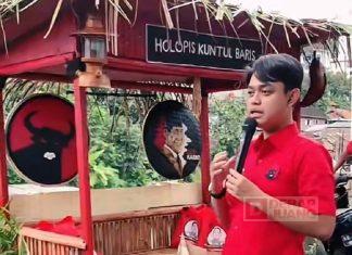 Perkuat Ajaran Bung Karno, Wisda Dirikan Gubug Holopis Kuntul Baris
